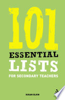 101 essential lists for secondary teachers