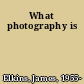 What photography is