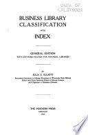 Business library classification with index /