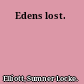 Edens lost.