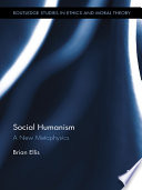 Social humanism a new metaphysics /