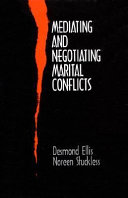 Mediating and negotiating marital conflicts /