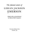 The selected letters of Lidian Jackson Emerson /