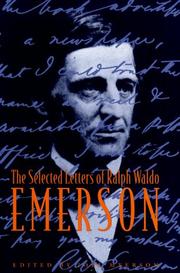 The selected letters of Ralph Waldo Emerson /