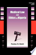 Medical law and ethics in Nigeria