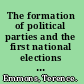 The formation of political parties and the first national elections in Russia /