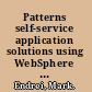 Patterns self-service application solutions using WebSphere V5.0 /