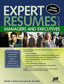 Expert resumes for managers and executives /
