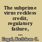 The subprime virus reckless credit, regulatory failure, and next steps /