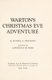 Warton's Christmas Eve adventure /