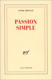 Passion simple /