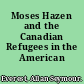 Moses Hazen and the Canadian Refugees in the American Revolution