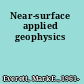 Near-surface applied geophysics