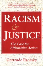 Racism and justice : the case for affirmative action /