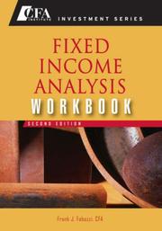 Fixed income analysis workbook /