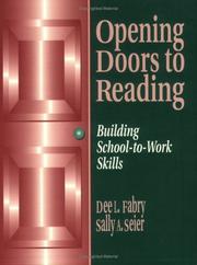 Opening doors to reading : building school-to-work skills /