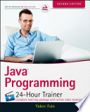 Java programming 24-hour trainer /