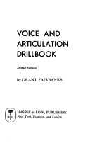 Voice and articulation drillbook /