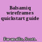 Balsamiq wireframes quickstart guide
