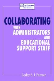 Collaborating with administrators and educational support staff /