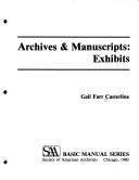 Archives & manuscripts : exhibits /