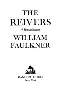 The reivers : a reminiscence /