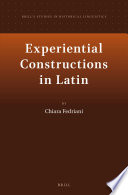 Experiential constructions in Latin /