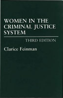 Women in the criminal justice system /