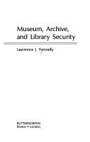 Museum, archive, and library security /