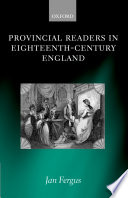 Provincial readers in eighteenth-century England