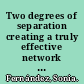 Two degrees of separation creating a truly effective network of contacts /