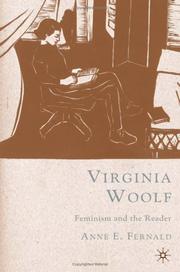 Virginia Woolf : feminism and the reader /