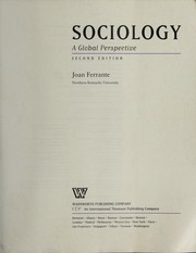 Sociology : a global perspective /