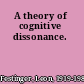 A theory of cognitive dissonance.