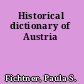 Historical dictionary of Austria