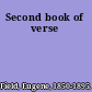 Second book of verse