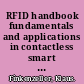 RFID handbook fundamentals and applications in contactless smart cards and identification, second edition /