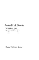 Lazarillo de Tormes /