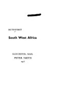 South West Africa /