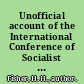 Unofficial account of the International Conference of Socialist Women at Berne, March 26-28, 1915