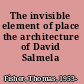 The invisible element of place the architecture of David Salmela /