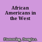 African Americans in the West