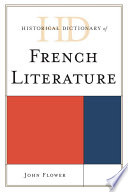 Historical dictionary of French literature /