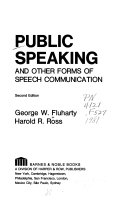 Public speaking and other forms of speech communication /