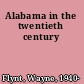 Alabama in the twentieth century