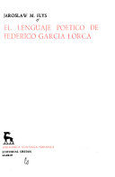 El lenguaje poético de Federico García Lorca /