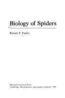 Biology of spiders /