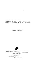 God's men of color /