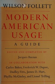 Modern American usage ; a guide /