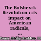 The Bolshevik Revolution : its impact on American radicals, liberals, and labor /